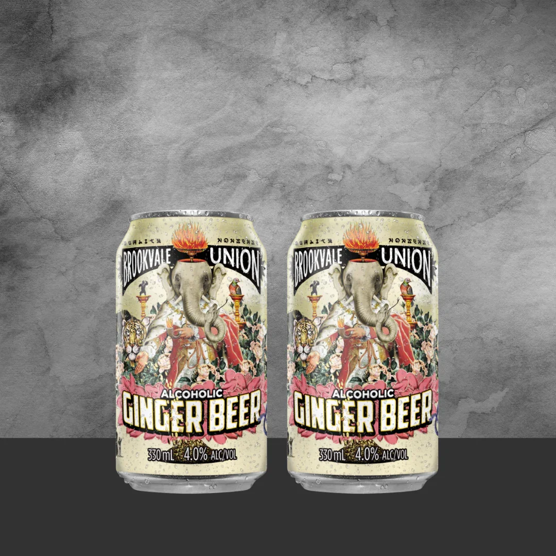 2 Brookvale Union Ginger Beer Can 330ml - Image 2