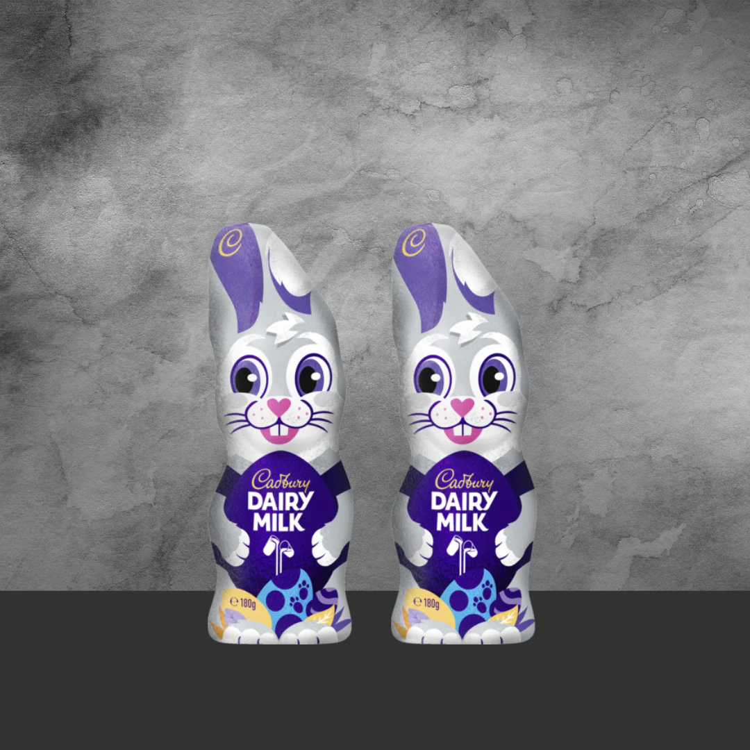 2 Cadbury Chocolate Easter Bunny 100g - Image 2
