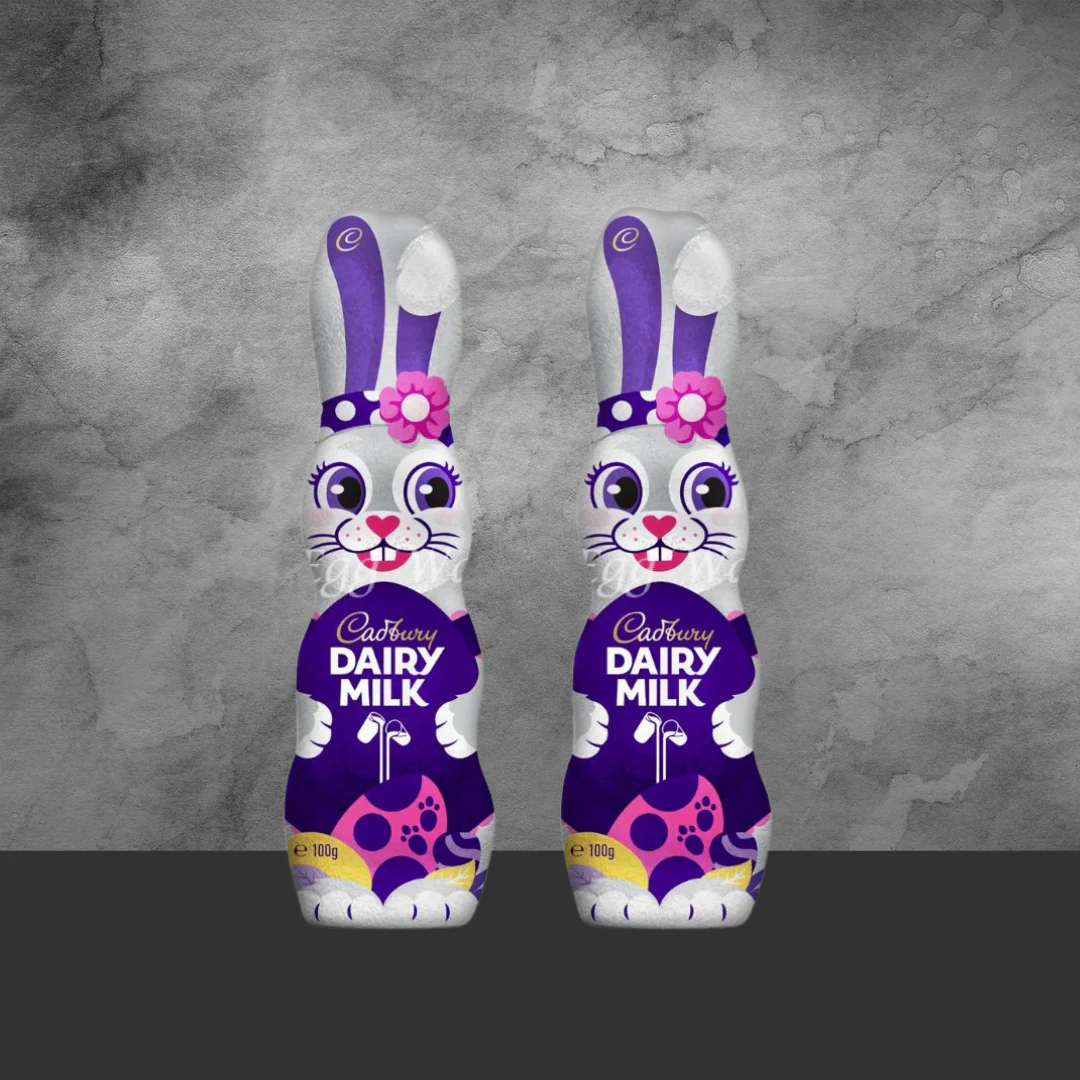 2 Cadbury Chocolate Easter Bunny 180g - Image 2