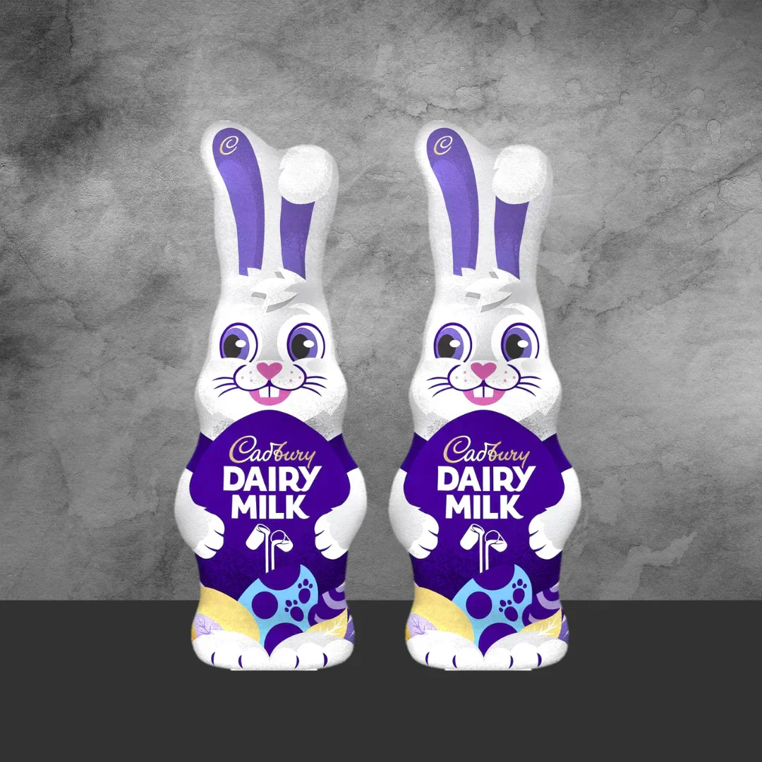 2 Cadbury Easter Bunnies 250g