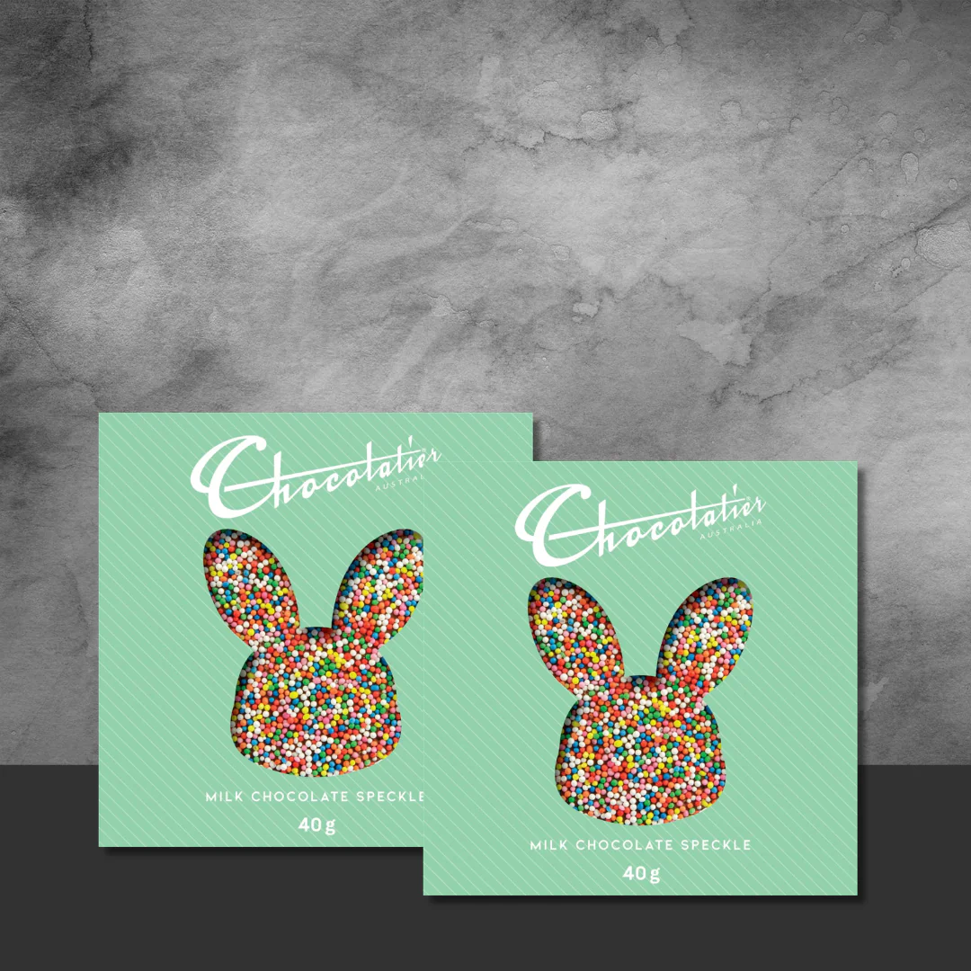 2 Chocolatier Speckled Bunny Gift Pack 40g - Image 2