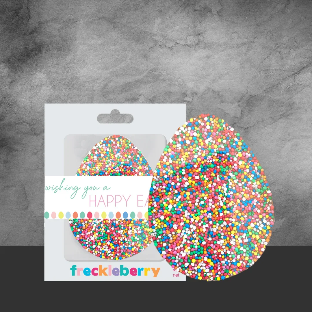2 Freckleberry Easter Gift Chocolate Freckle Egg 40g