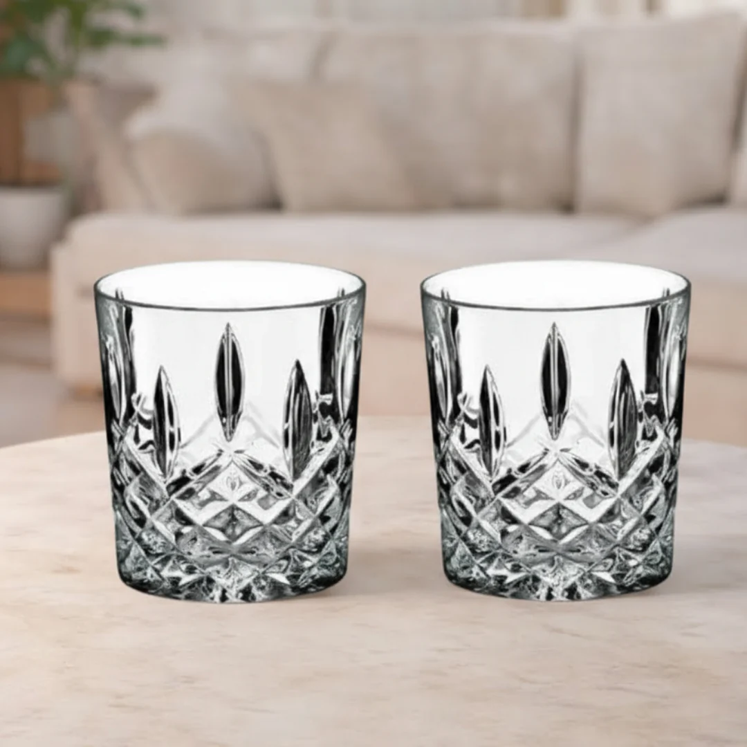 2 Honey Homeware Scotch Glasses