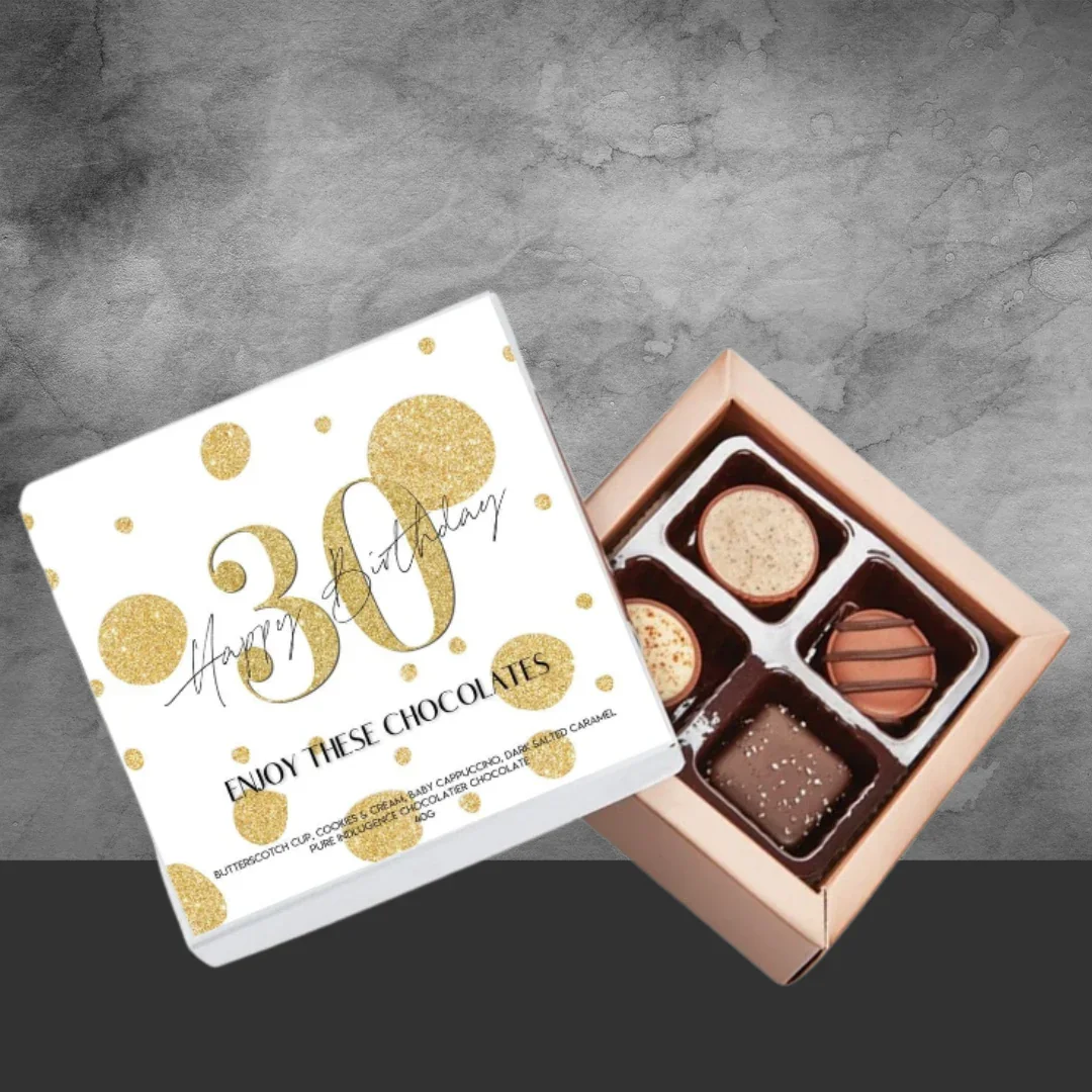 30th Birthday Pure Indulgence Choc Box 40g - Image 2