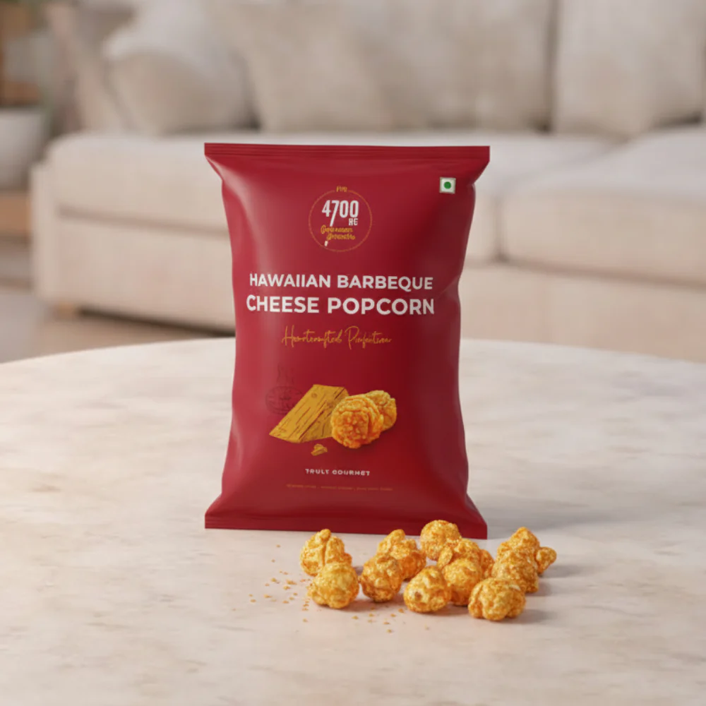 4700BC Gourmet Popcorn Hawaiian Barbecue Cheese 75g