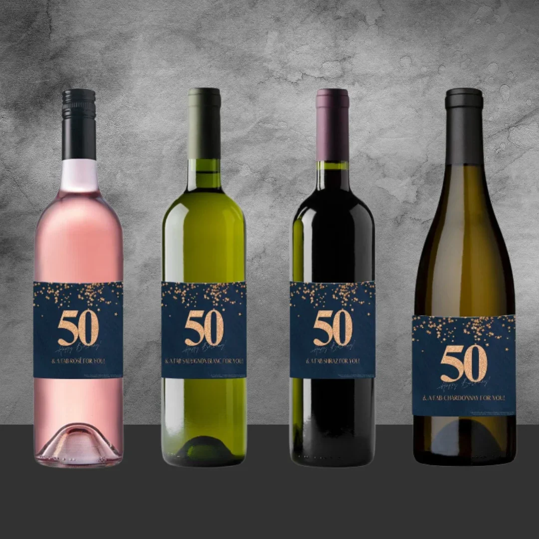 50th Birthday Wine Choice 750ml