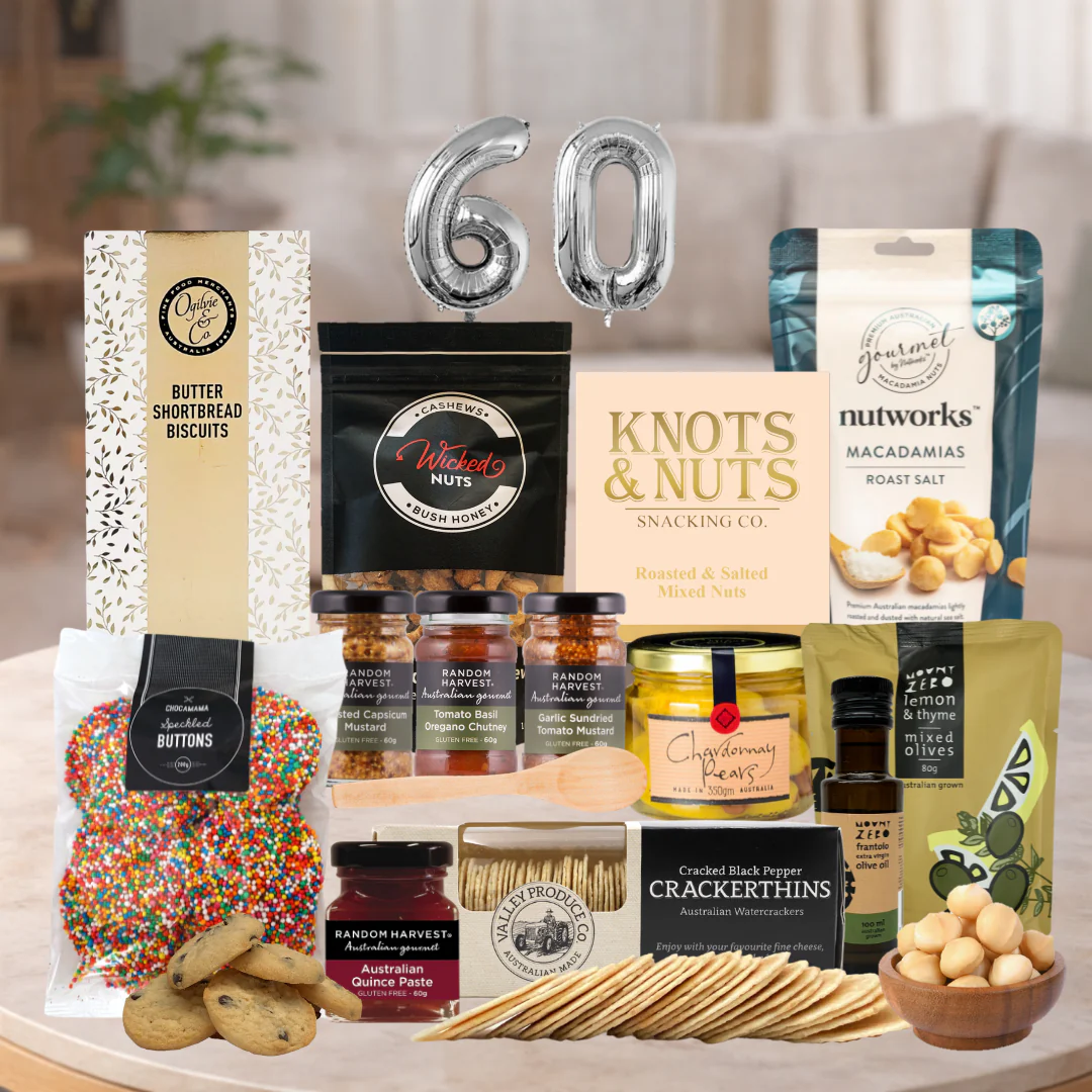 60th Birthdays & Australian Foodies Hamper