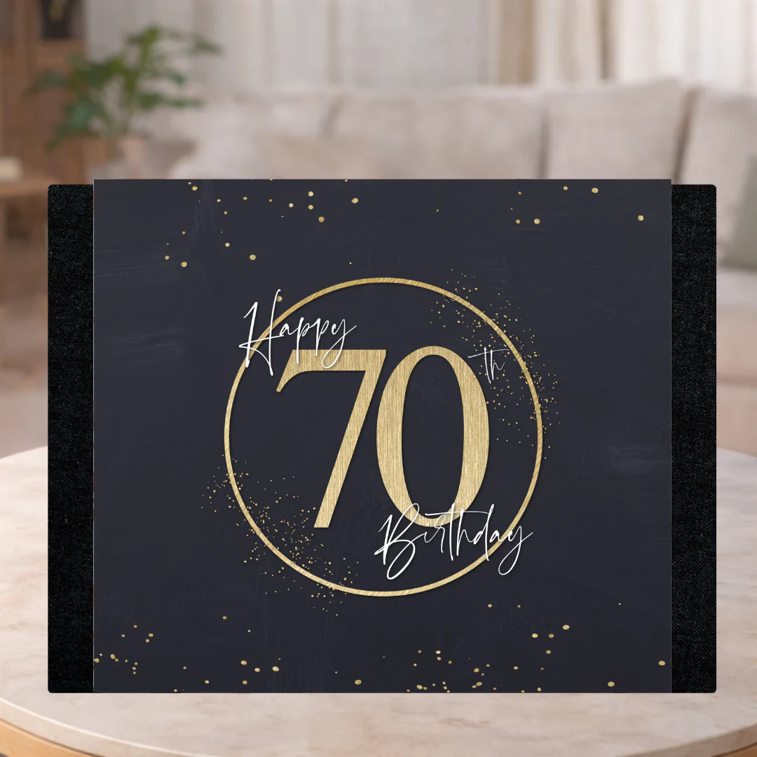 70th Decorative Sleeve