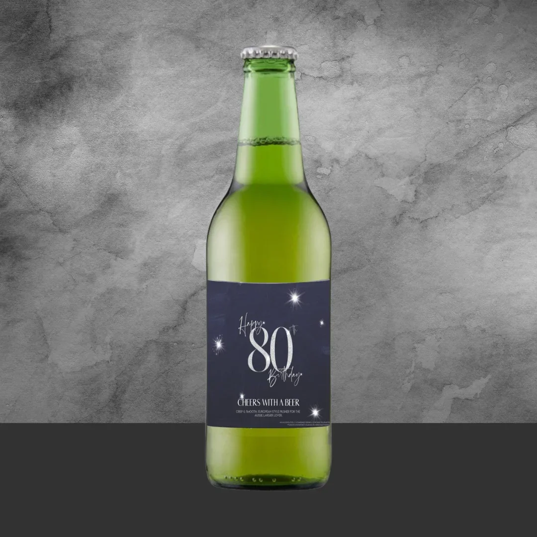80th Birthday Beer 330ml
