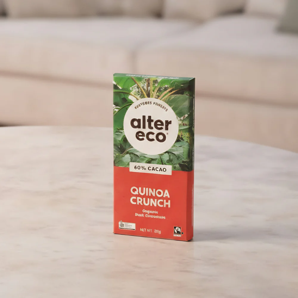 Alter Eco Quinoa Crunch Chocolate 80g