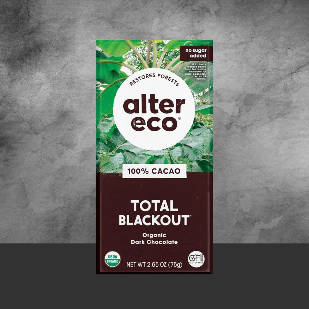 Alter Eco Total Blackout Chocolate 80g - Image 2