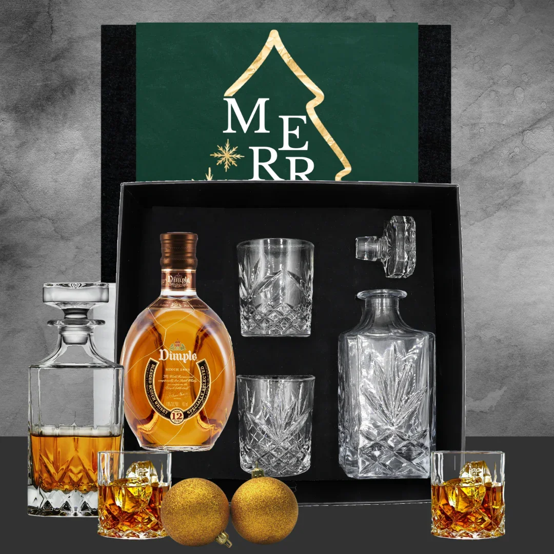 American Whisky Decanter Christmas Hamper
