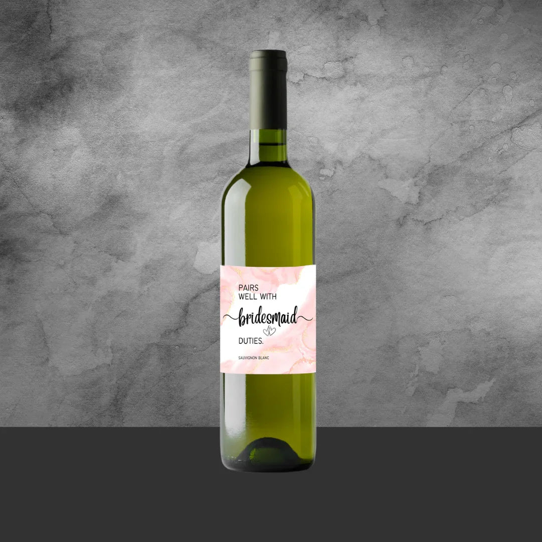 Australian Sauvignon Blanc with Decorative Label 750ml - Image 2