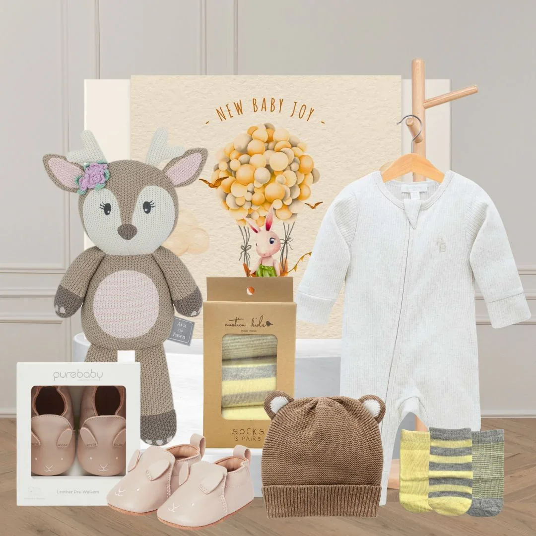 Cozy Baby Birthday Hamper - Image 2