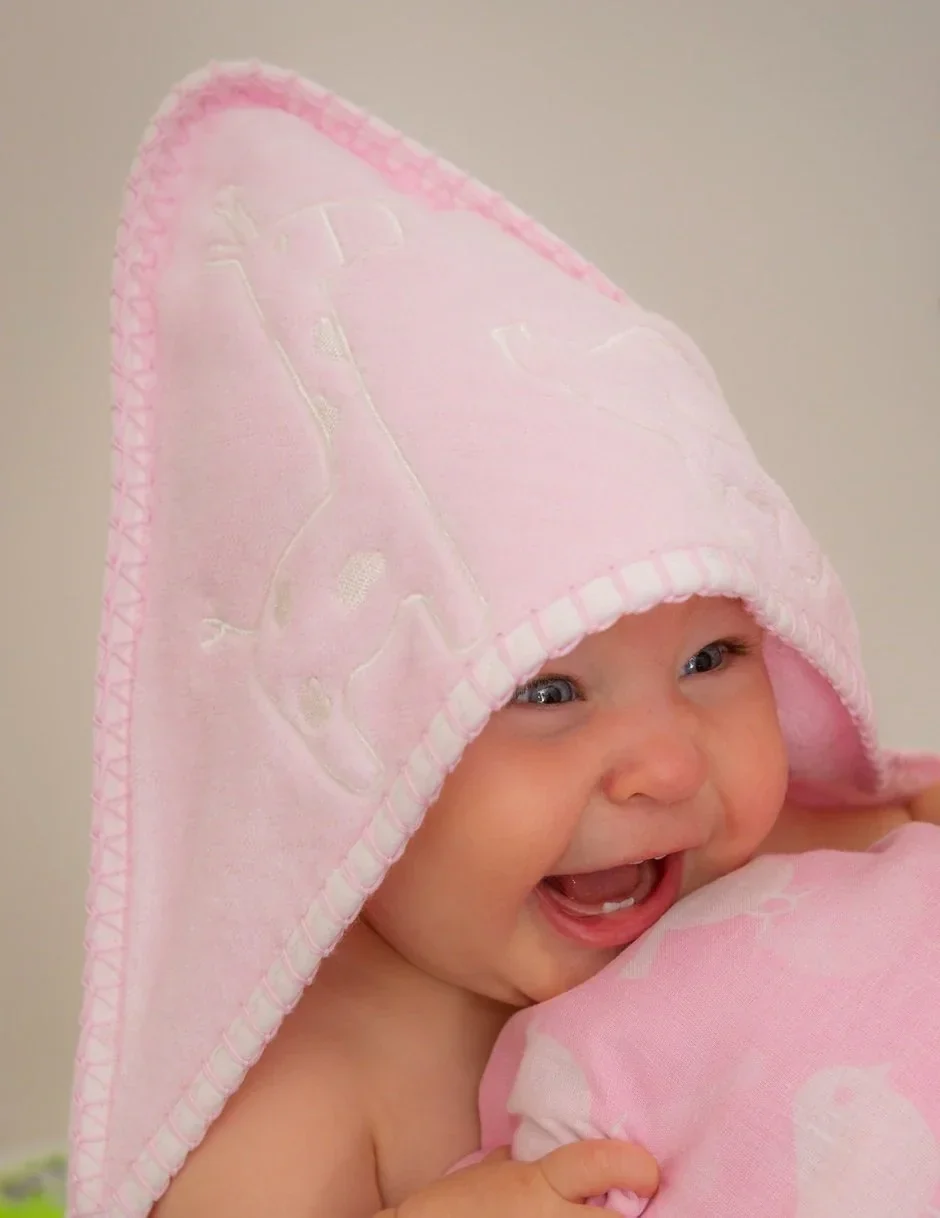 Baby Girl Bathtime & Snuggles Hamper - Image 4