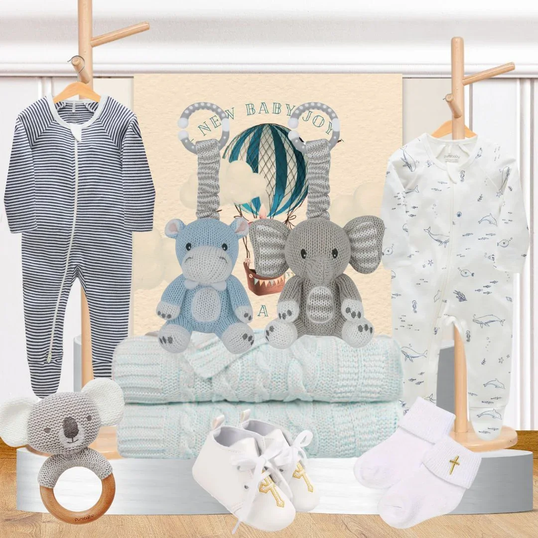 Baby Boy Christening Gift Hamper - Image 2