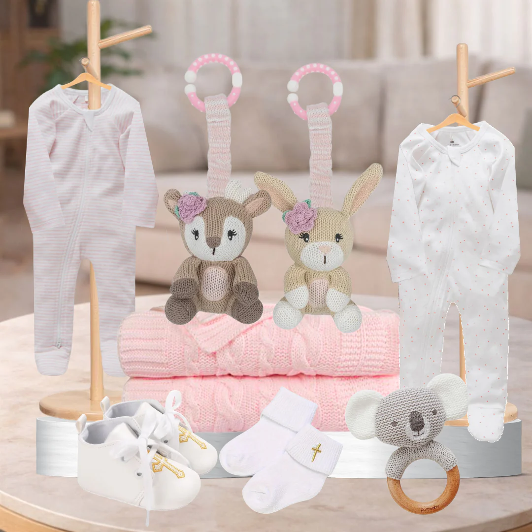 Baby Girl Christening Gift Hamper