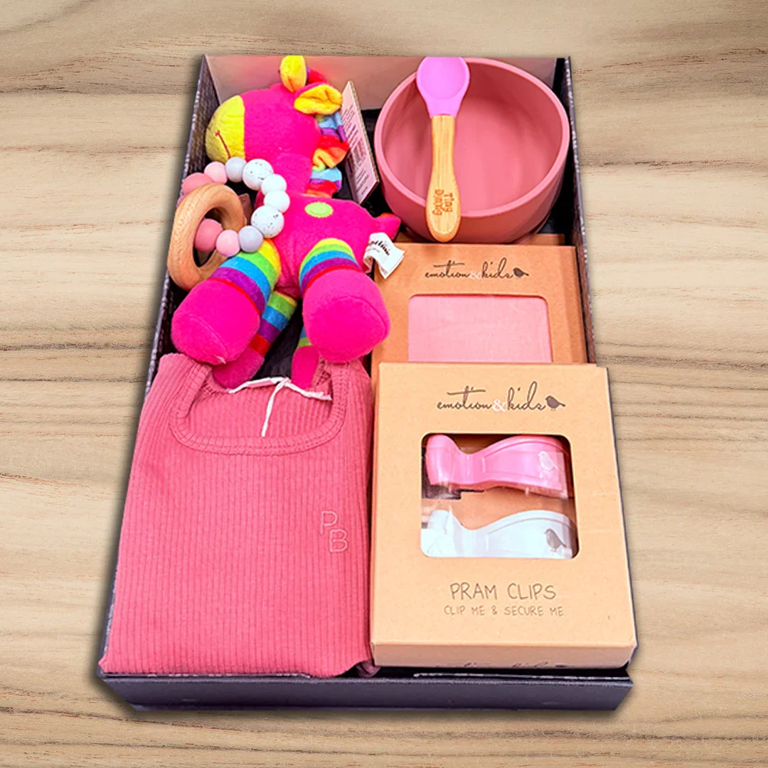 Baby Girl Cuddles Hamper - Image 3