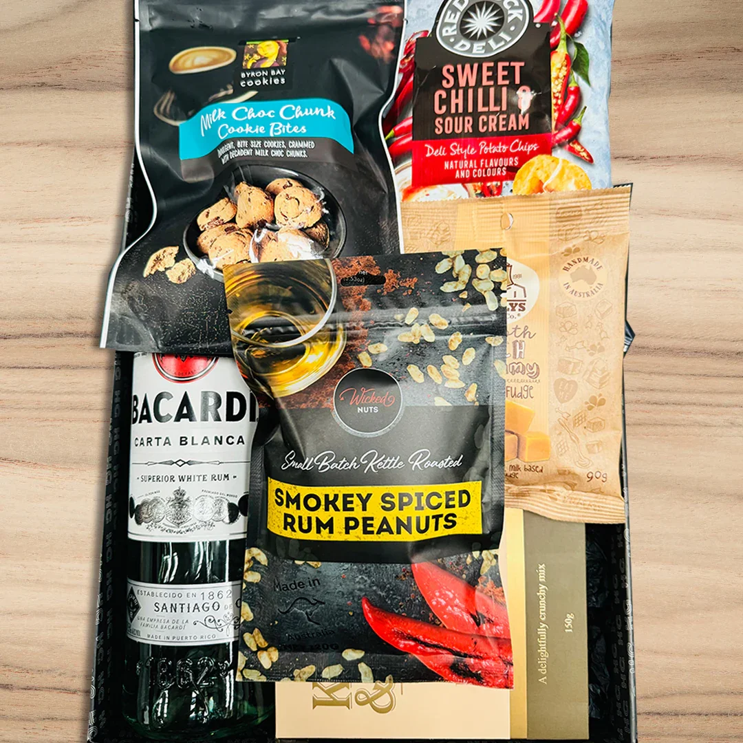 Bacardi Rum & Snacks Hamper - Image 3