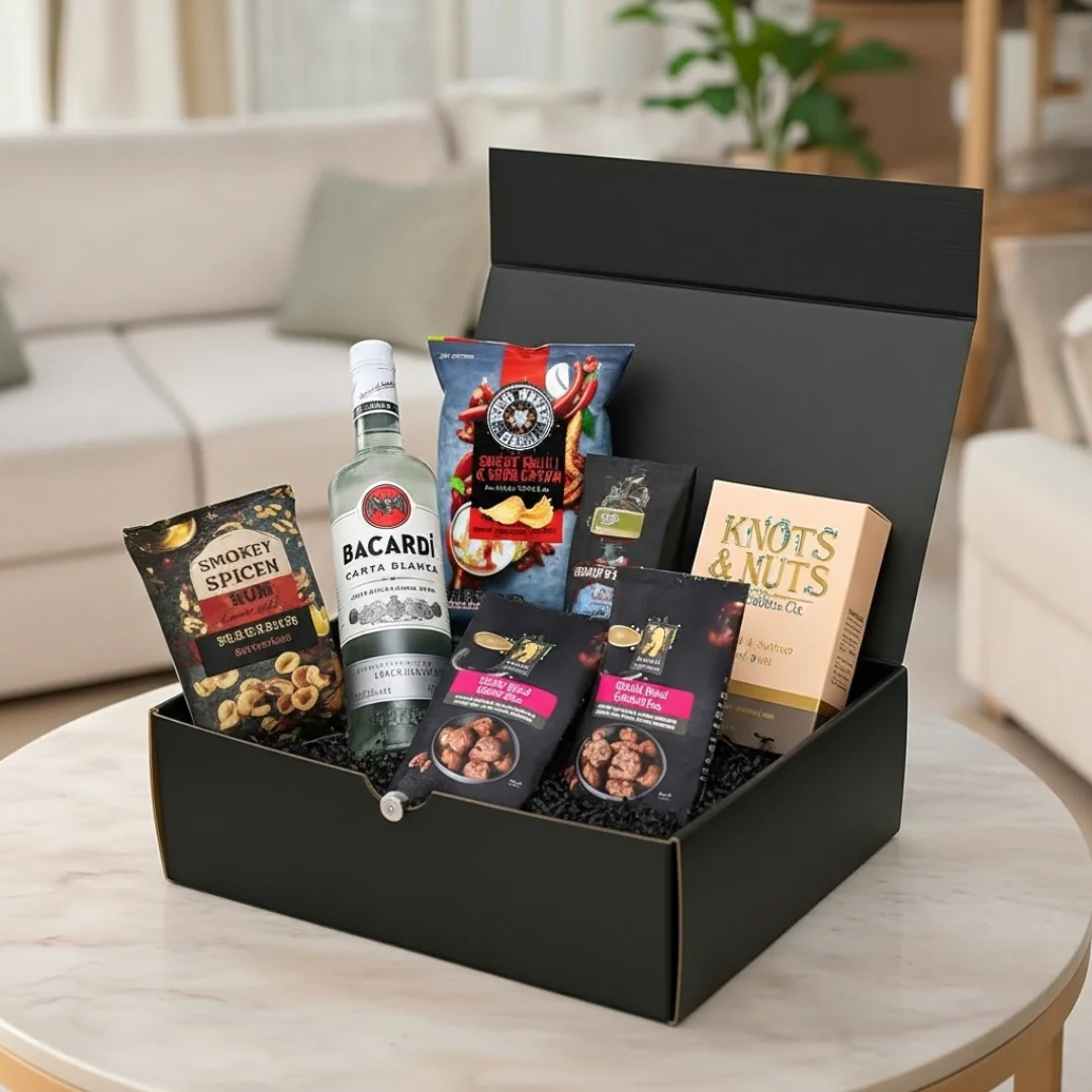 Bacardi Rum & Snacks Hamper - Image 8