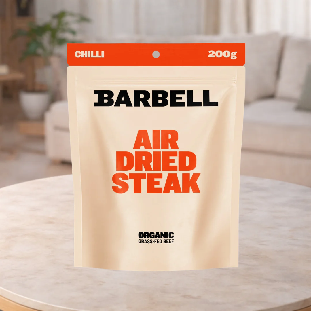 Barbell Biltong Sliced Air Dried Chilli Steak 70g