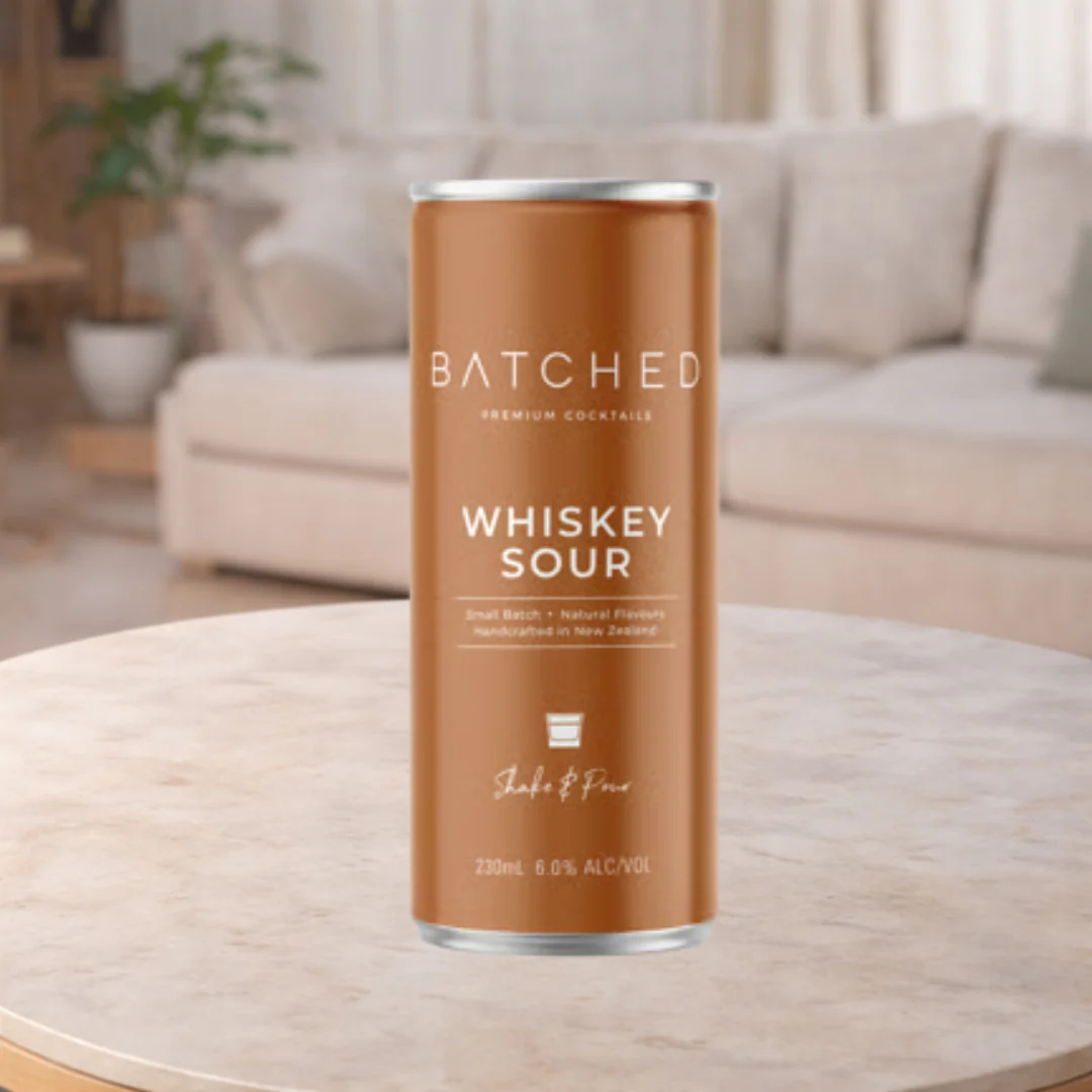Batched Premium Cocktails Whiskey Sour 230ml