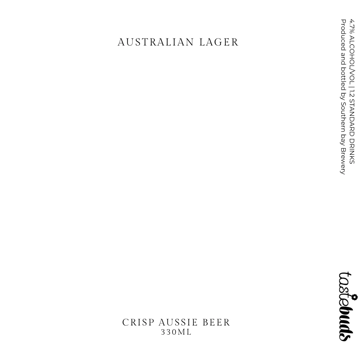 Thank You Beer Label