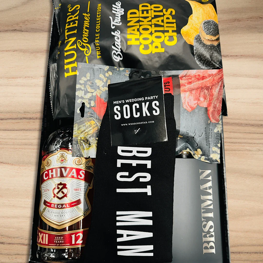 Best Man's Whisky & Flask Hamper - Image 3