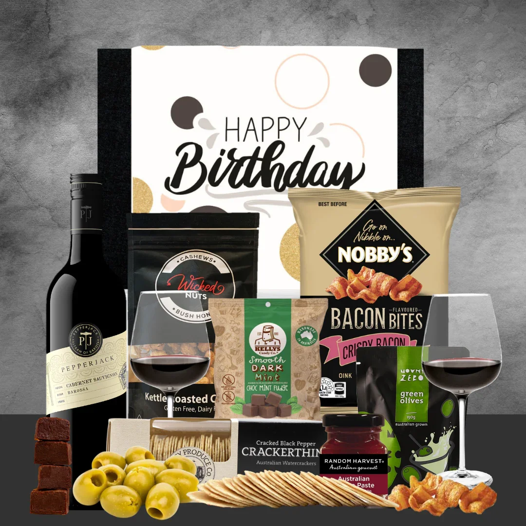 Best Red Wine Birthday Hamper - Image 2
