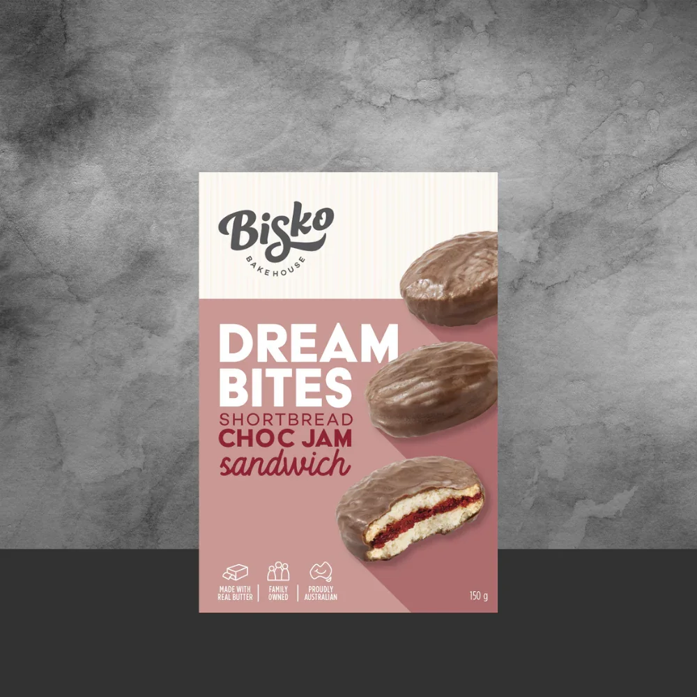 Bisko Everyday Choc Jam Sandwich Biscuits 150g - Image 2