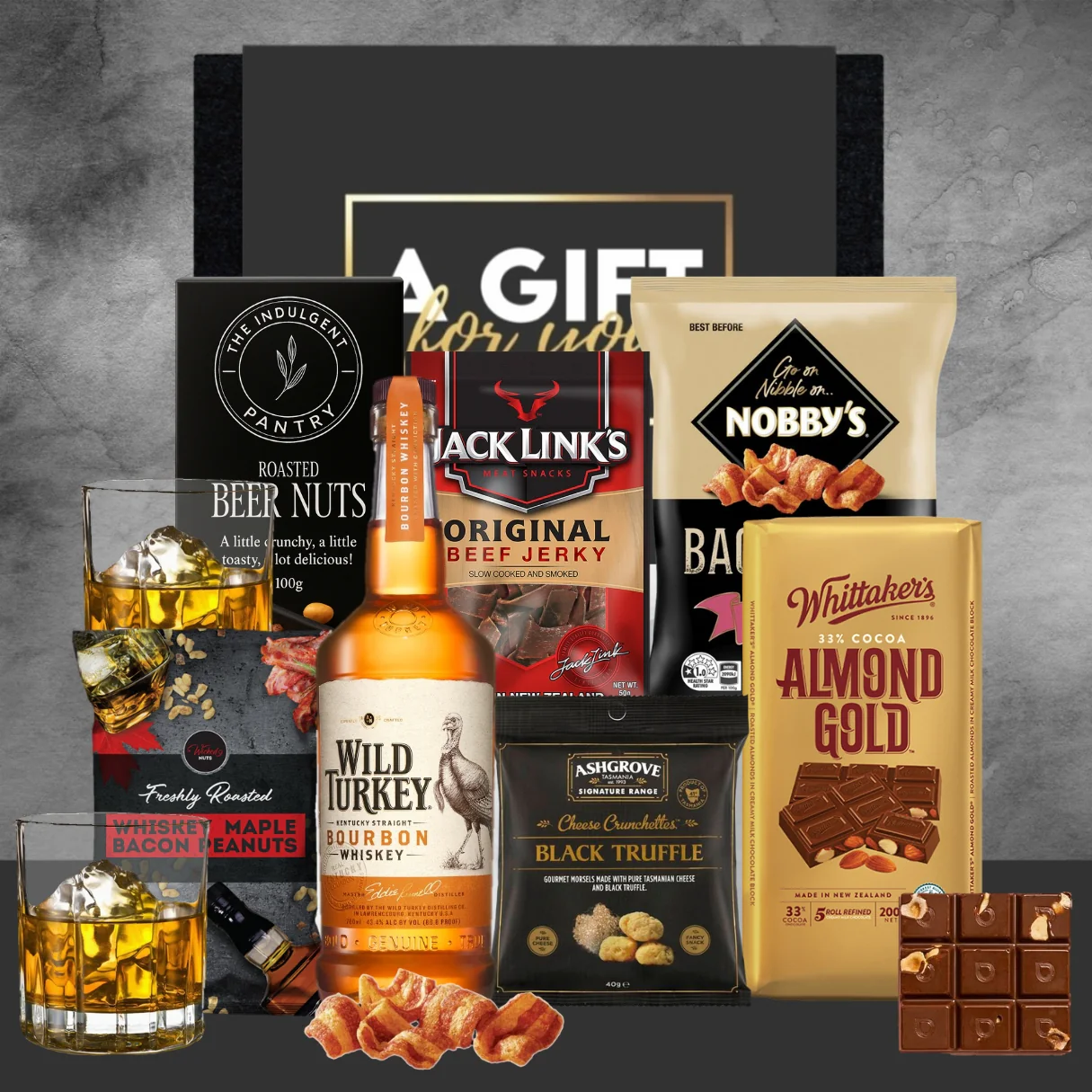 Bourbon Whisky Gift Hamper for Men - Image 5