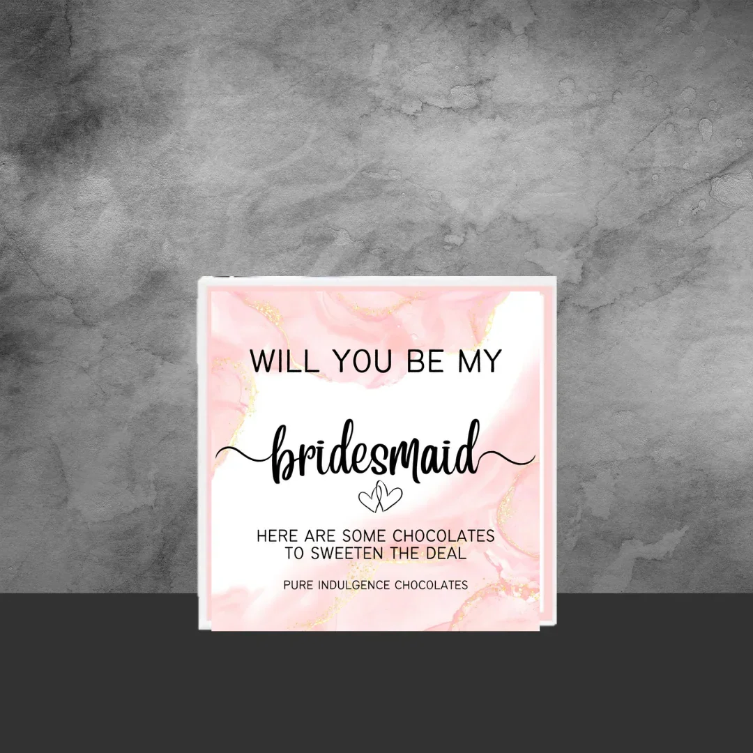 Bridesmaid Chocolatier Chocolate Box 40g - Image 2