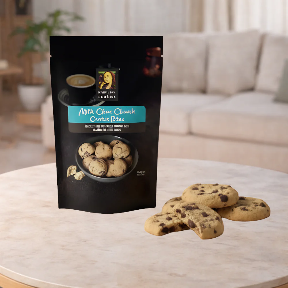 Byron Bay Cookies Gf Milk Choc Chunk Bites Cookie Pouch 100g