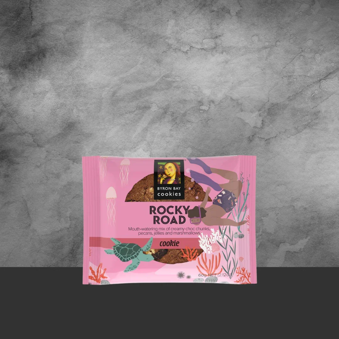 Byron Bay Cookies Rocky Road Café Cookie 60g - Image 2