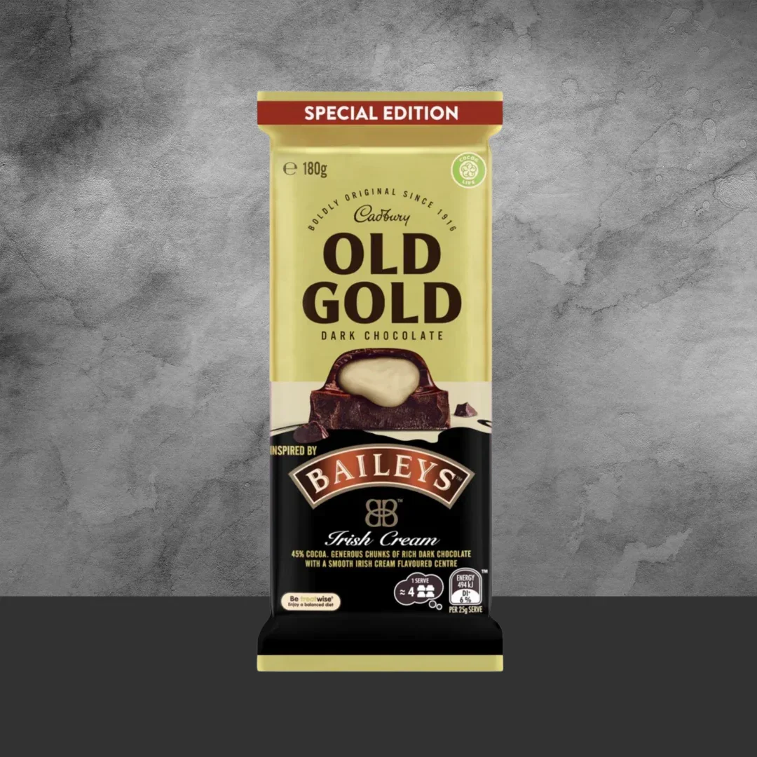 Cadbury Old Gold Baileys Chocolate Block 180g - Image 2