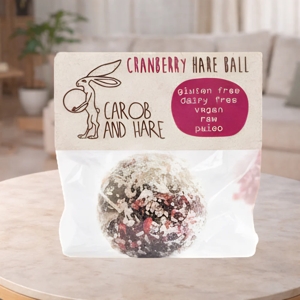 Carob and Hare Cranberry Hare Protein Ball 26g