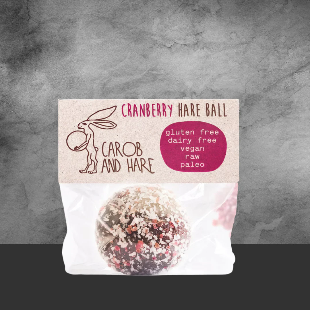 Carob and Hare Cranberry Hare Protein Ball 26g - Image 2