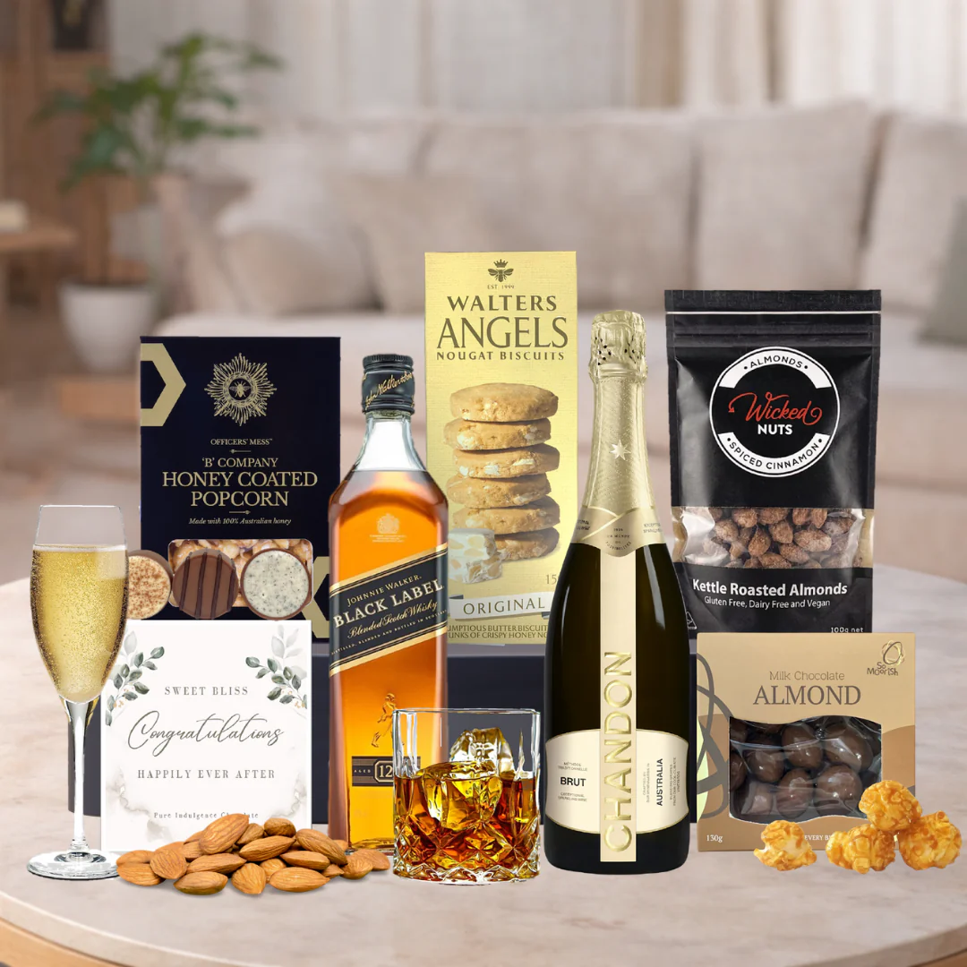 Chandon & Johnnie Wedding Cheers