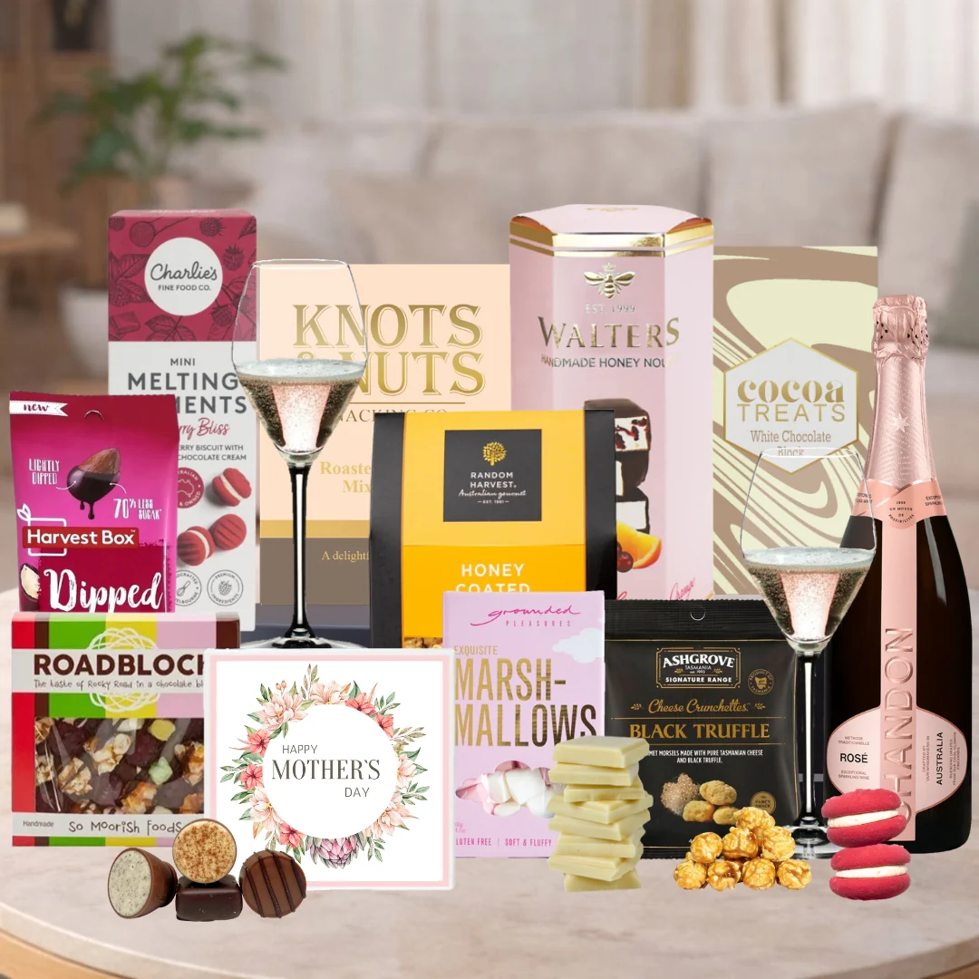 Champagne Gift Basket For Mum
