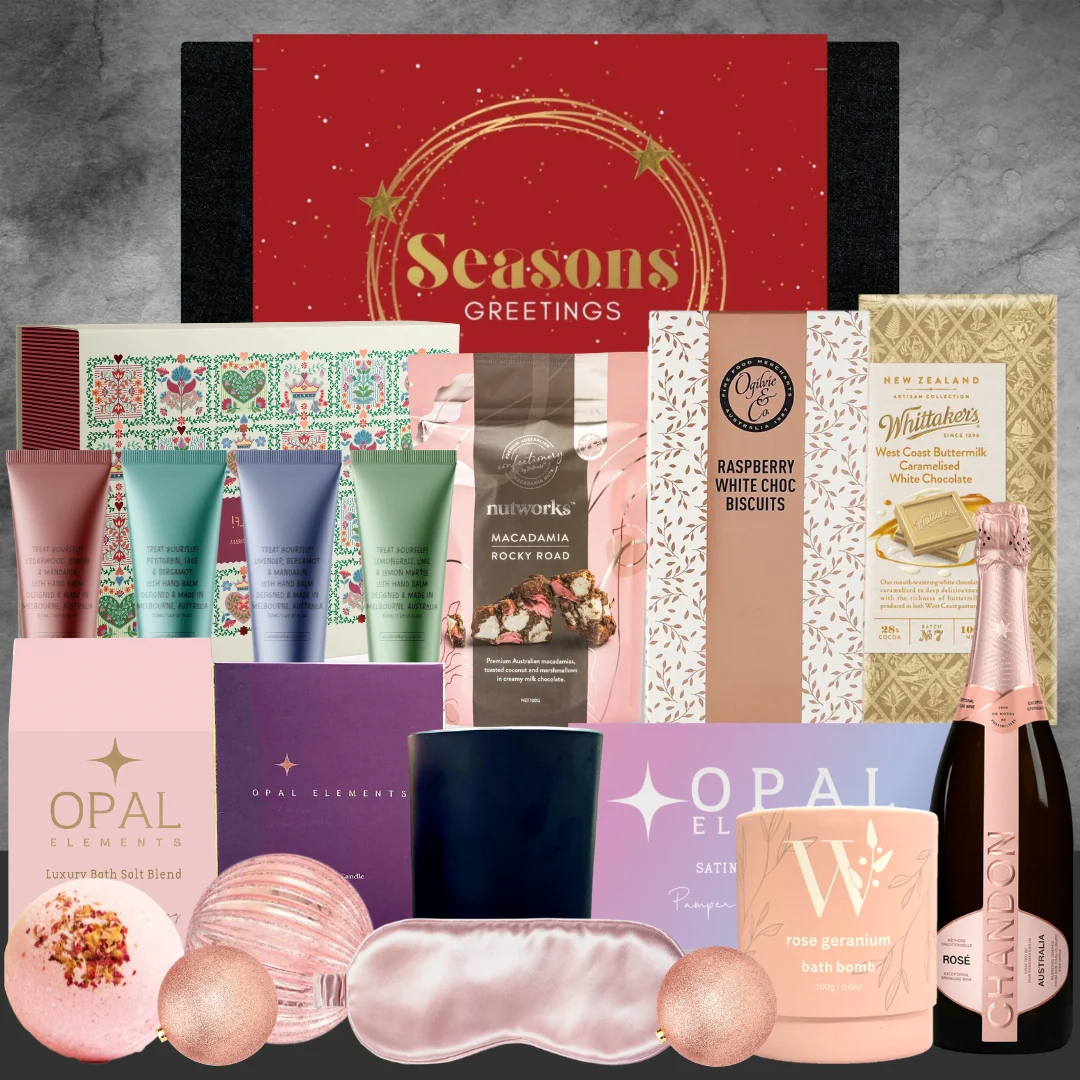 Chandon Rose Pamper Christmas Hamper - Image 2