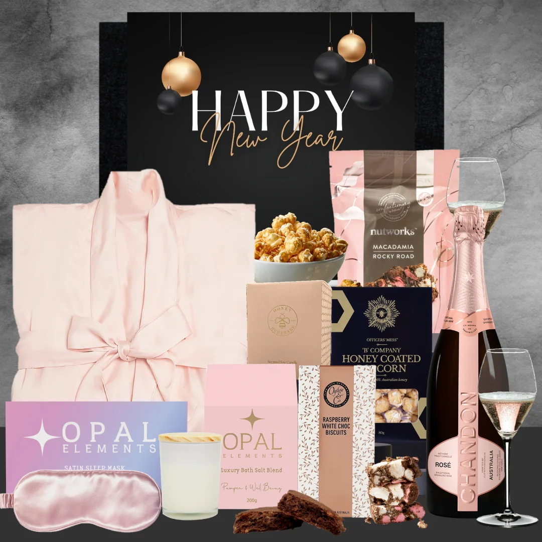 Chandon Rosé Wine & Pamper New Year Hamper - Image 2