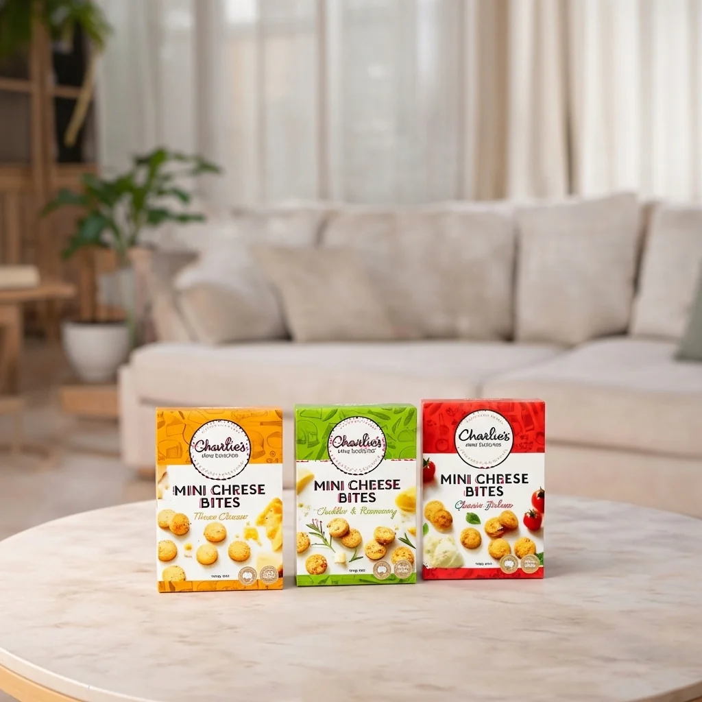 Charlie's Fine Food Co. Mini Cheese Bites 100g