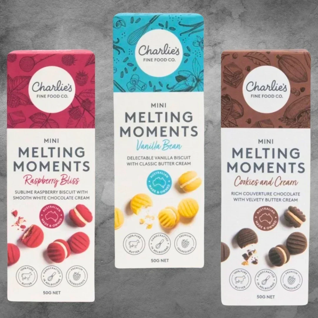 Charlie's Cookies Mini Melting Moments 50g - Image 2