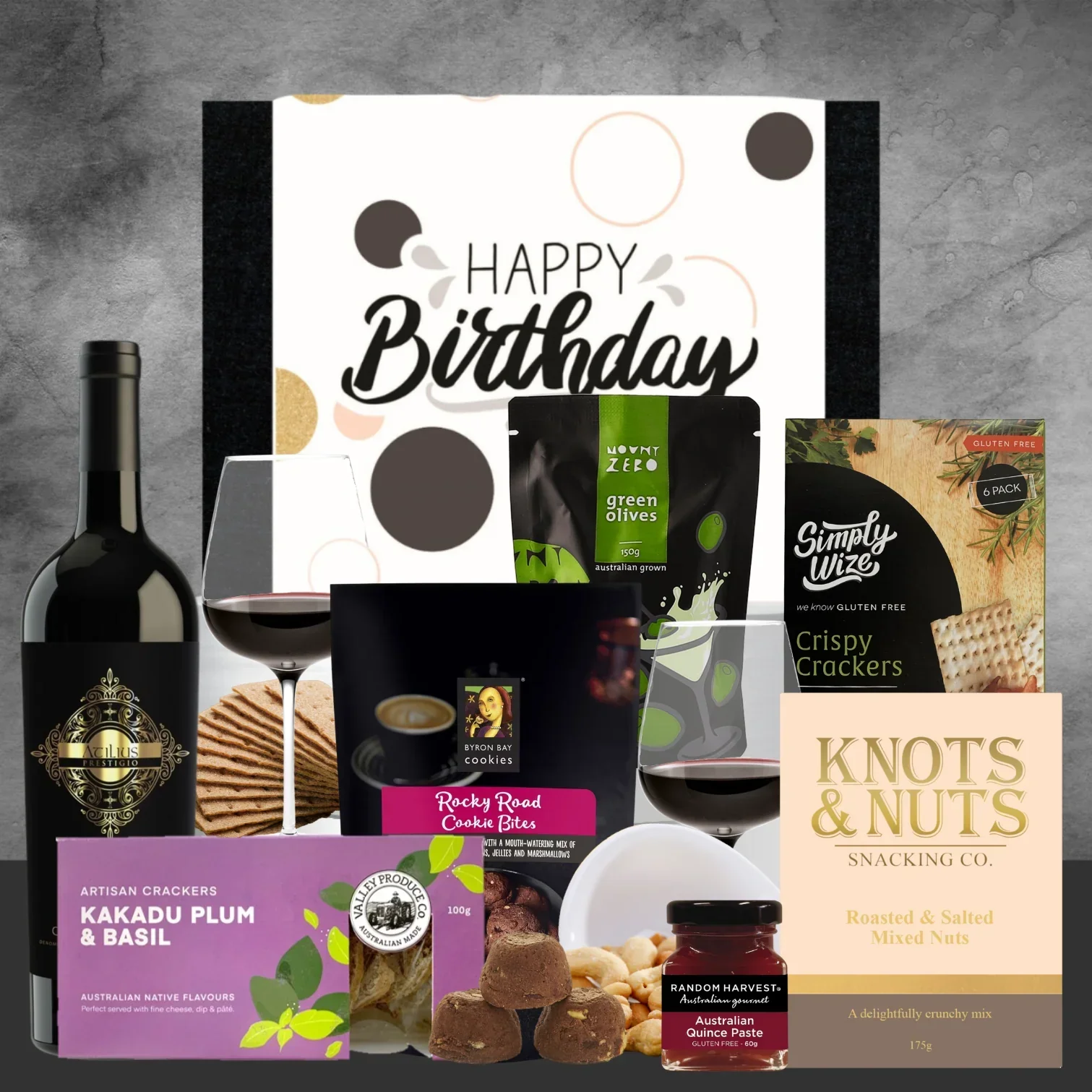 Chianti Red Wine Birthday Hamper - Image 2