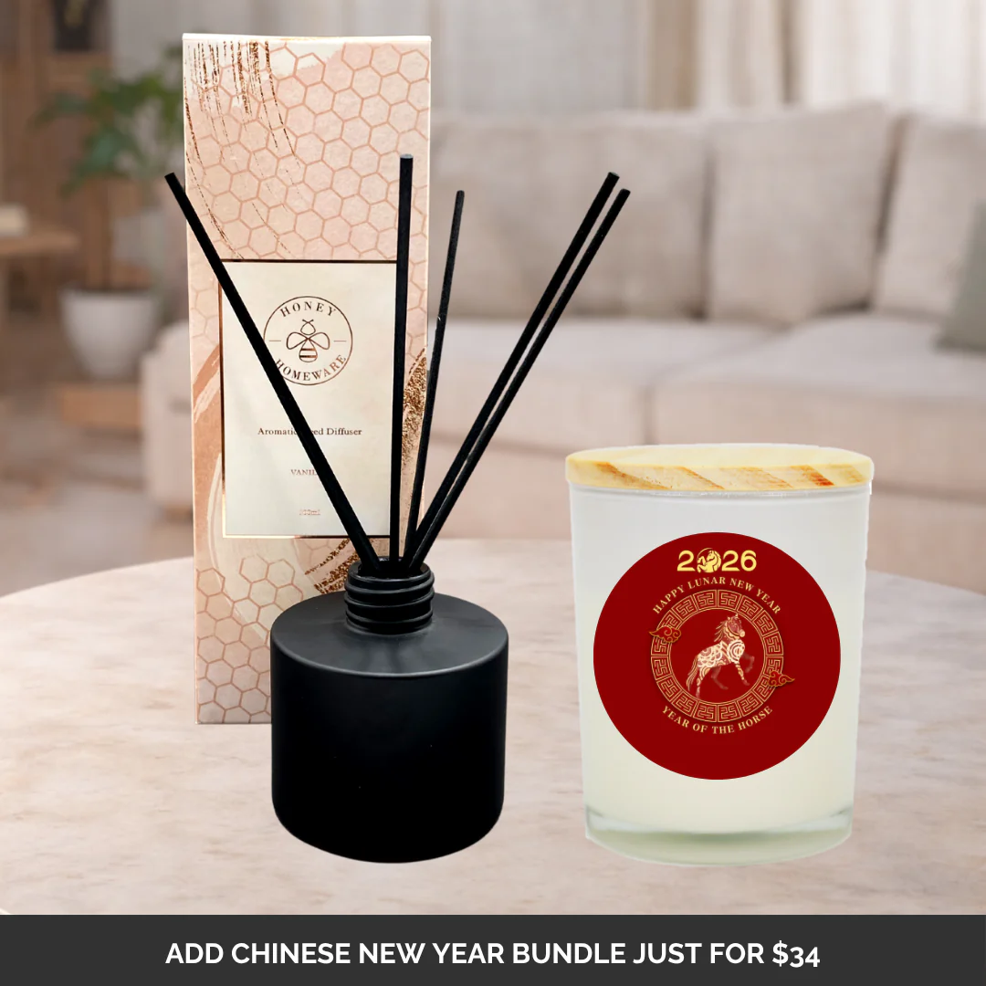 Chinese New Year Candle Bundle