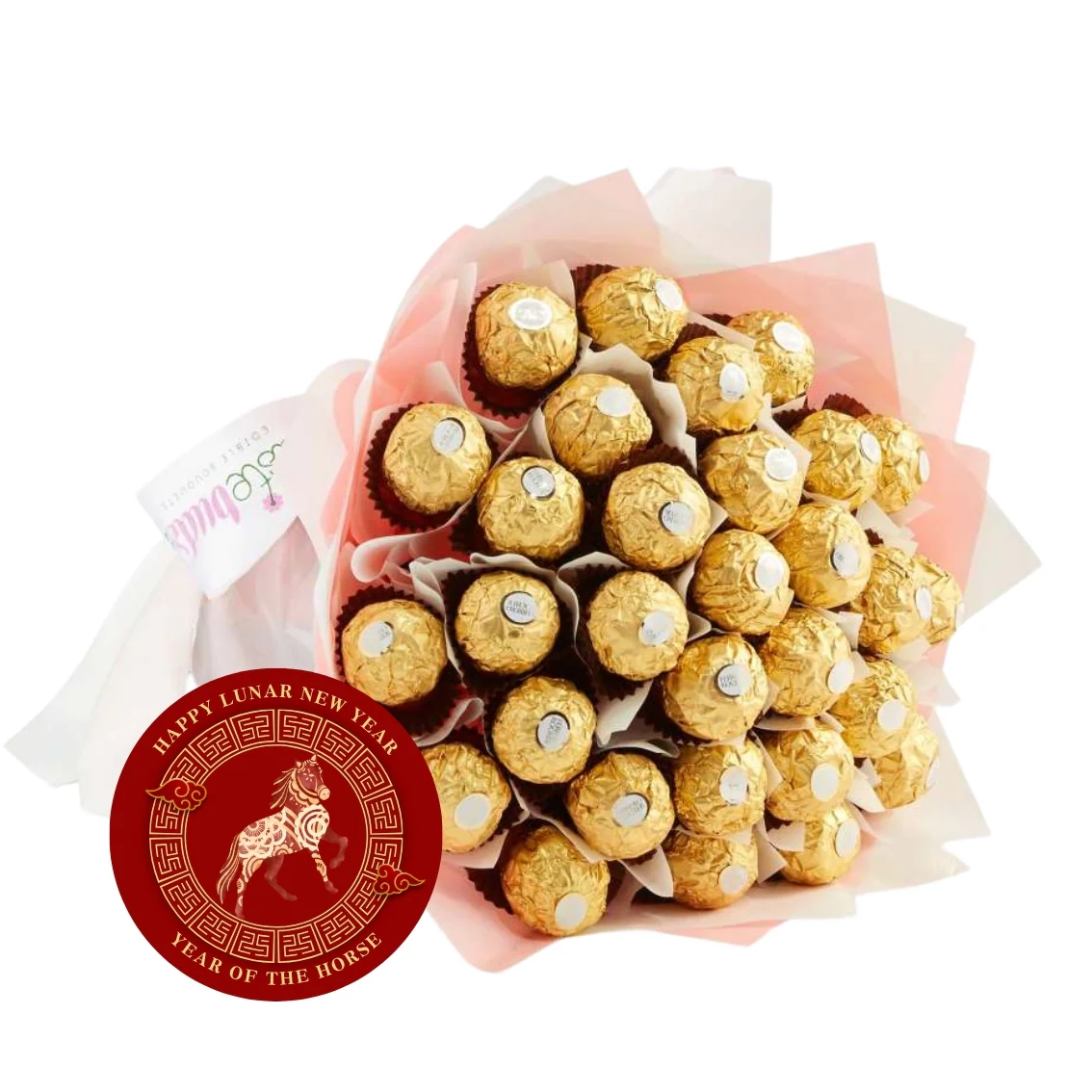 Chinese New Year Ferrero Rocher Chocolate Bouquet