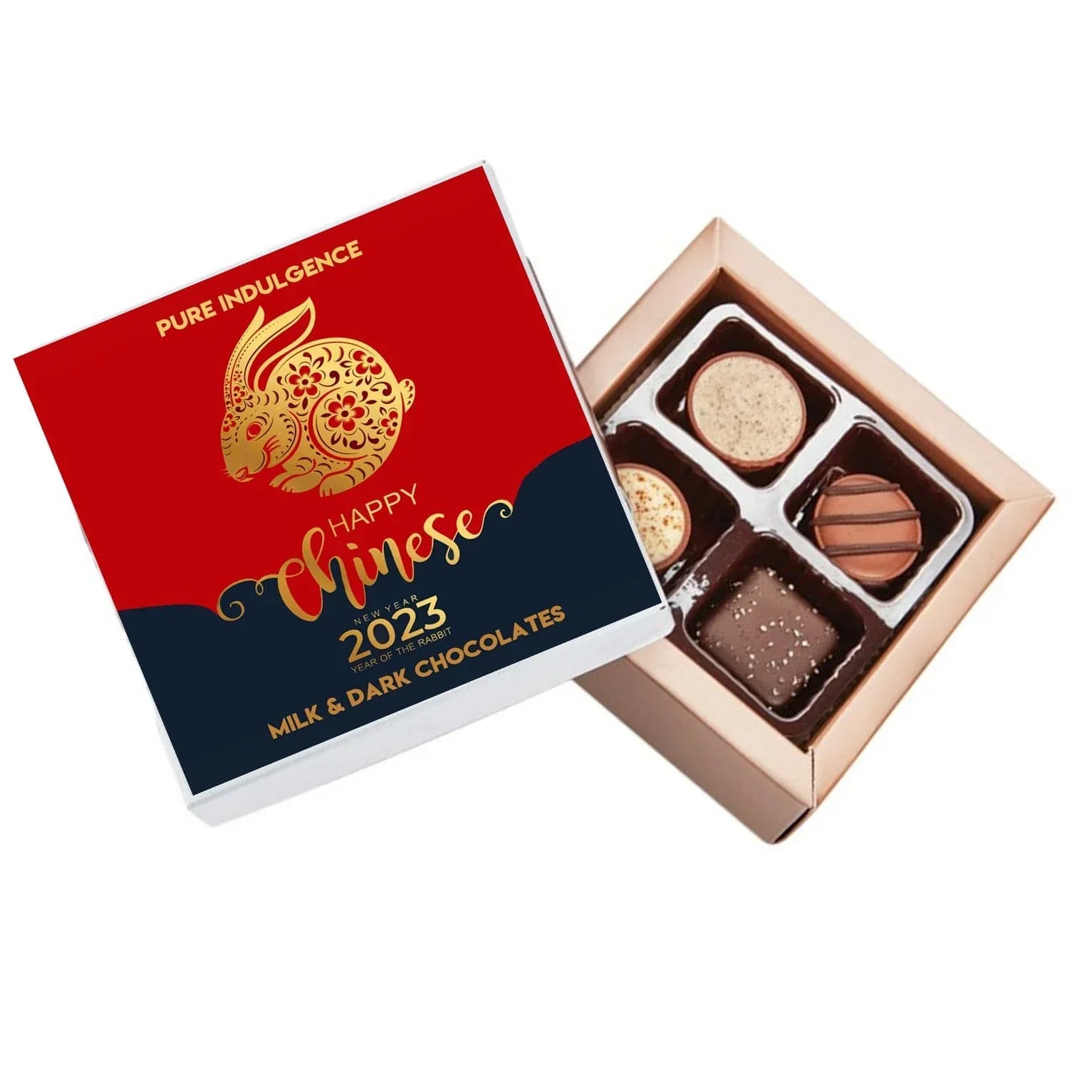 Chinese New Year Pure Indulgence Choc Box 40g - Image 2