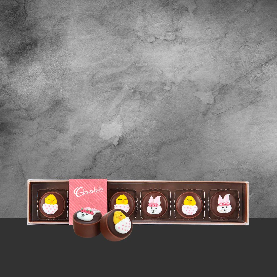 Chocolatier Easter Caramel Chocolates 6 Pack 80g - Image 2