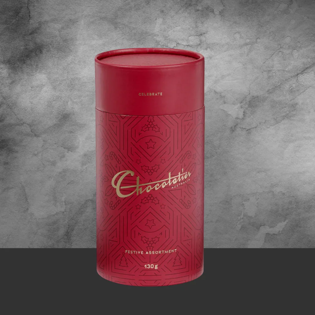 Chocolatier Festive Assortment Canister 130g Xmas - Image 2