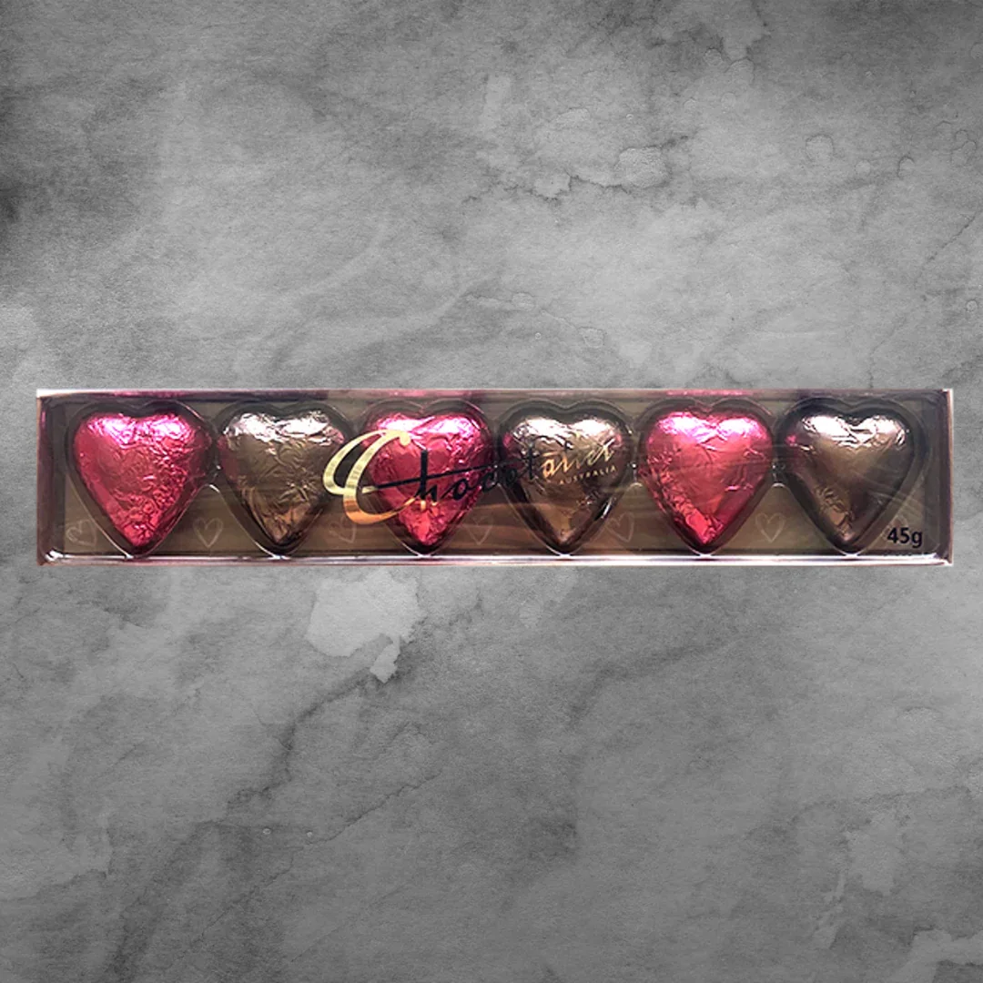 Chocolatier Pink & Mocha Hearts 45g - Image 2
